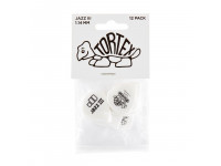Dunlop Tortex Jazz III White 1,00 Dunlop Tortex Jazz III White 1,00